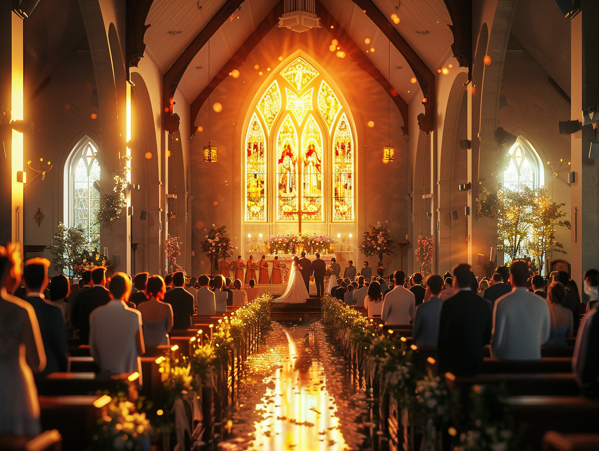 mariage église