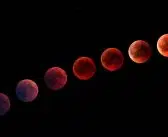 Pourquoi la lune est-elle rouge ?