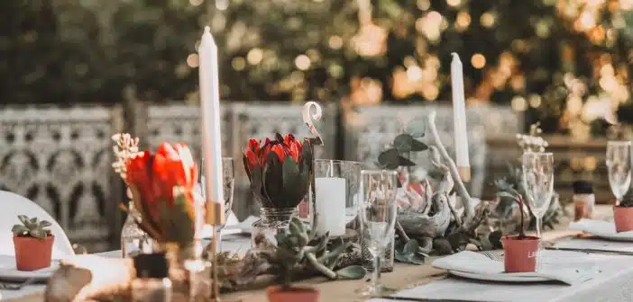 table de mariage