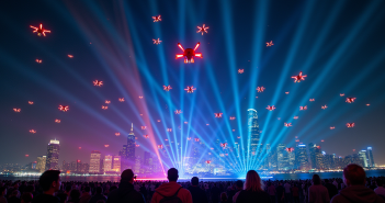 Spectacle : Combien de drones pour un show réussi ?