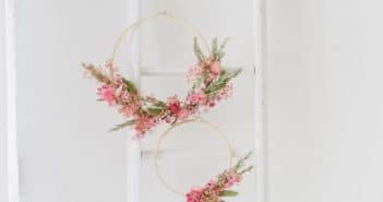 Comment faire une couronne de fleurs séchées ?