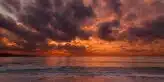 photo of beach at golden hour